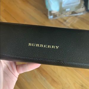 Burberry glasses case